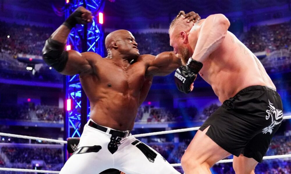 Brock Lesnar Y Bobby Lashley Se Enfrentar N En Wwe Crown Jewel En Vivo