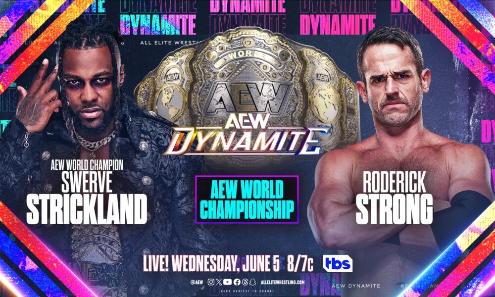 Cartelera Y Horarios AEW Dynamite 5 De Junio 2024 En Vivo