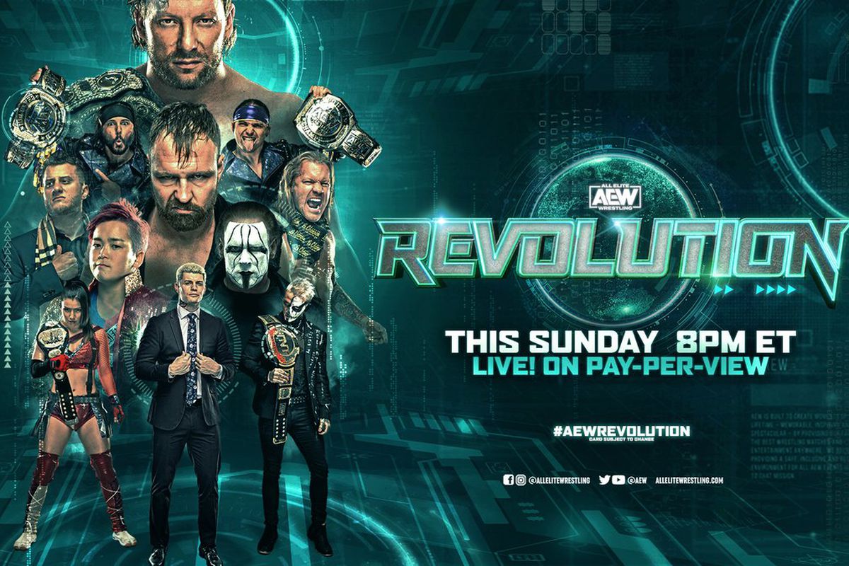 AEW Revolution será el evento con mayor público desde la pandemia