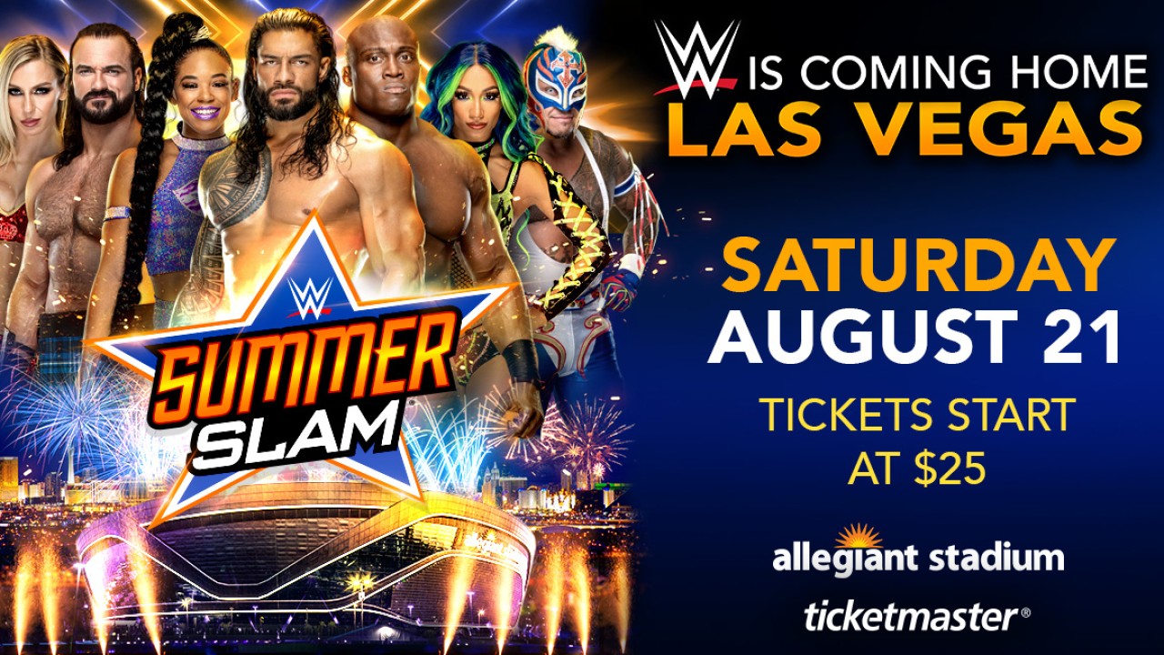 WWE SummerSlam 2021 En Vivo, Como Ver, Informacion