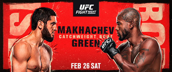 UFC Vegas 49 Makhachev vs. Green