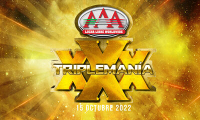 AAA Worldwide Triplemania XXX logo