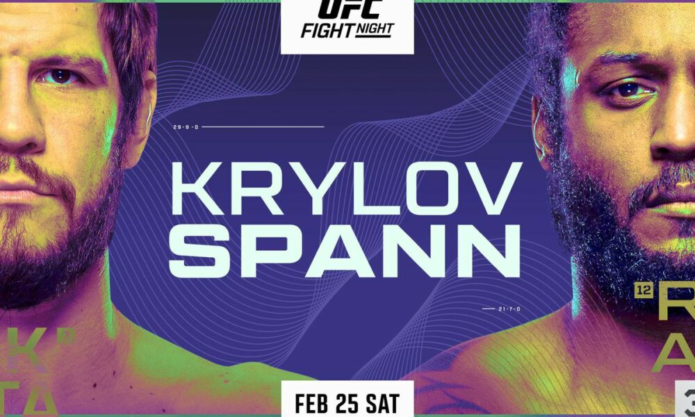 Ver Ufc Vegas 70: Krylov Vs. Spann En Vivo En Español