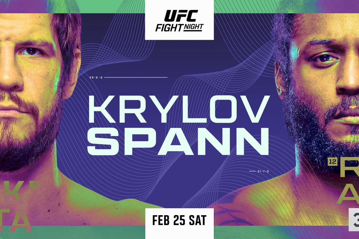 UFC Vegas 70 Krylov vs. Spann