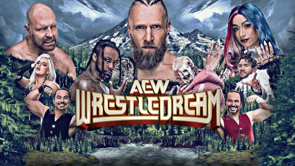 Bryan Danielson y Jon Moxley luchando por el Campeonato Mundial de AEW en WrestleDream 2024