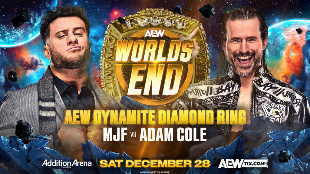 Cartelera AEW: Worlds End – 28 de diciembre 2024 En Vivo