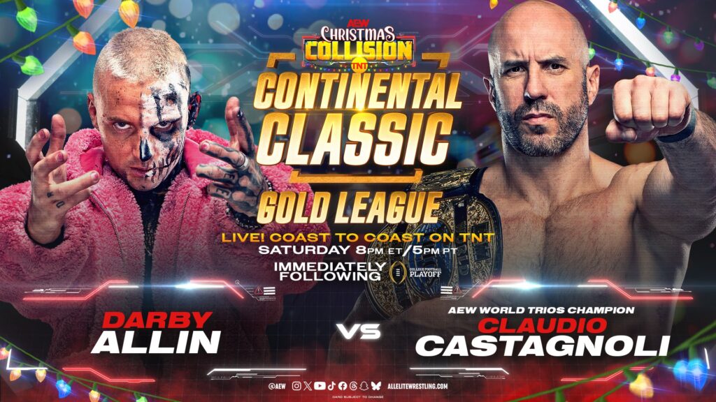 Cartelera AEW Christmas Collision - 21 de diciembre 2024 En Vivo