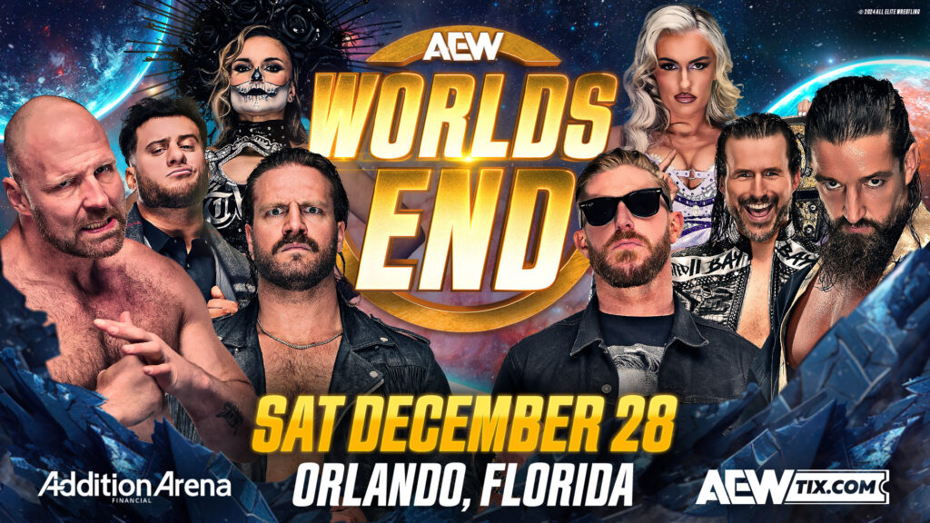 Repetición y Resultados AEW Worlds End 2024 En Español