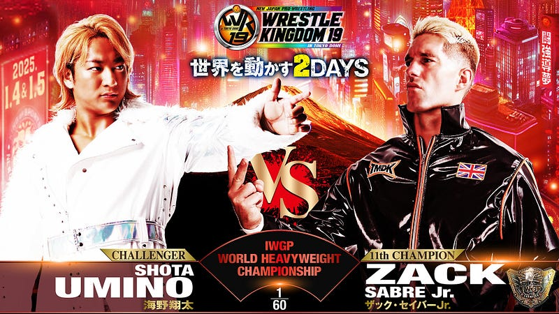 NJPW Wrestle Kingdom 19: Cartelera y Horarios en Vivo