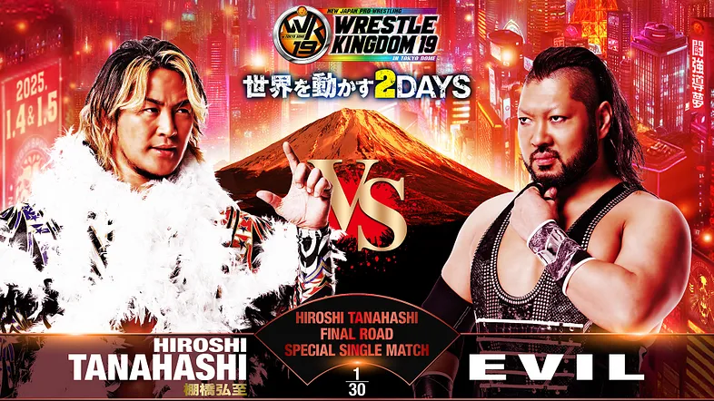 NJPW Wrestle Kingdom 19: Cartelera y Horarios en Vivo