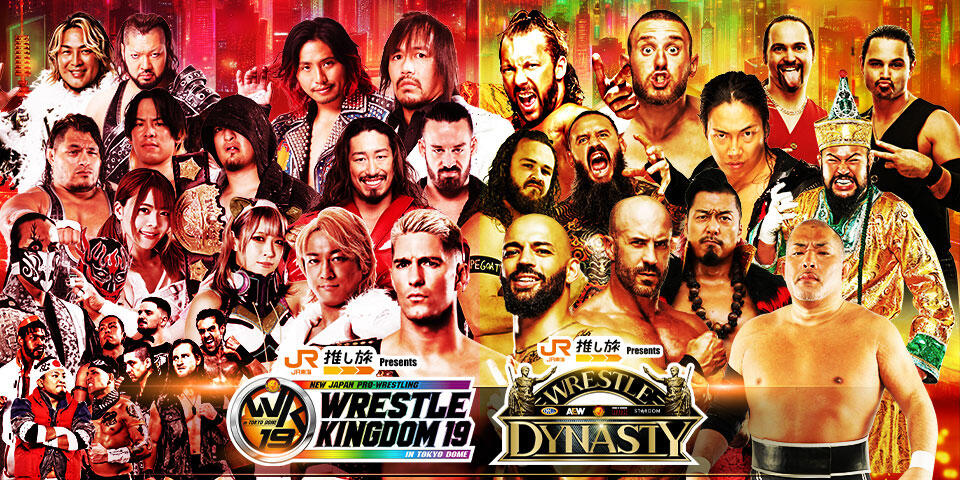 NJPW Wrestle Kingdom 19: Cartelera y Horarios en Vivo