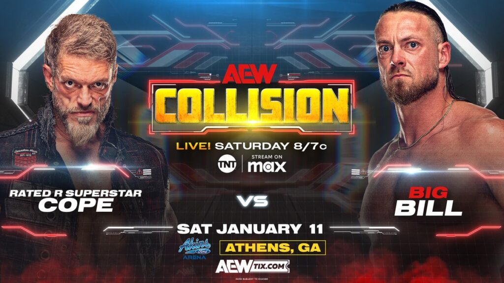 Cartelera AEW Collision 11 de enero de 2025 En Vivo