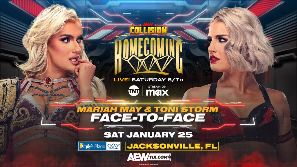 Cartelera AEW Collision Homecoming 25 de enero 2025 En Vivo