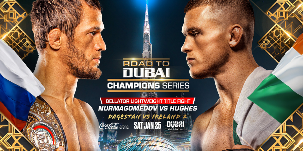 PFL Champions Series Dubai: Nurmagomedov vs. Hughes – Cartelera y Cómo Ver En Vivo