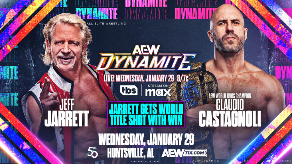 Cartelera AEW Dynamite 29 de enero 2025 En Vivo