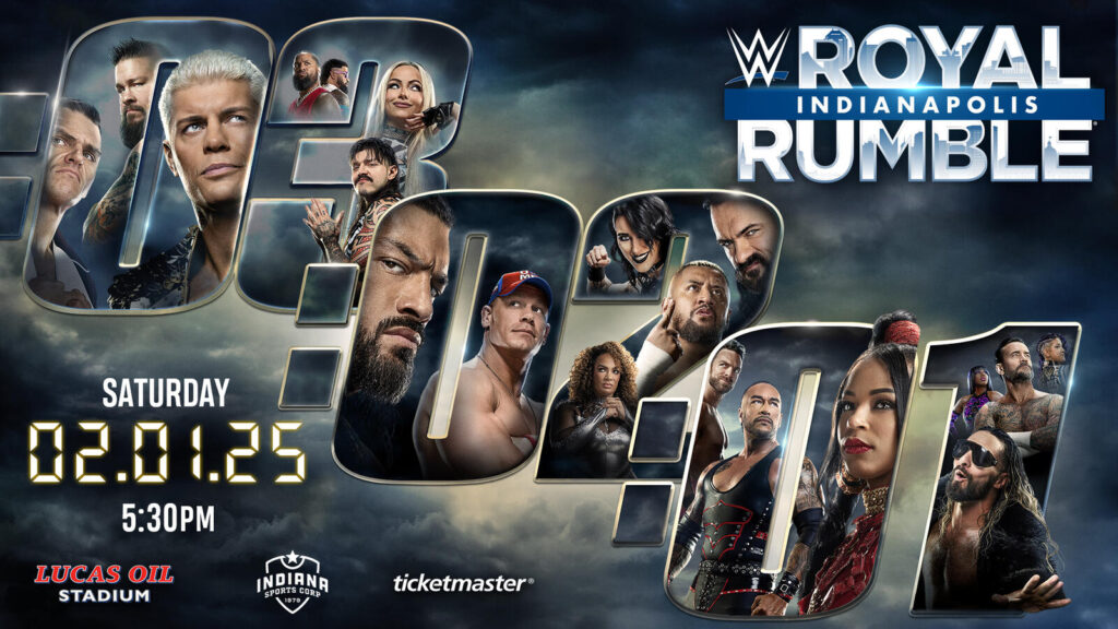 Cartelera WWE Royal Rumble 1 de febrero 2025 En Vivo