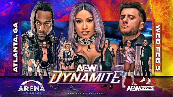 Cartelera AEW Dynamite 5 de febrero de 2025 En Vivo