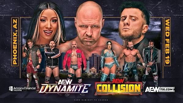 Cartelera AEW Dynamite 19 de febrero 2025: Horarios, y Cómo ver En Vivo