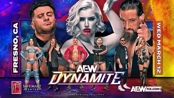 Cartelera AEW Dynamite 12 de marzo de 2025 En Vivo