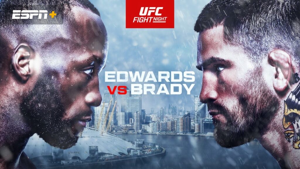 UFC Fight Night: Edwards vs. Brady - Cartelera y Horarios En Vivo