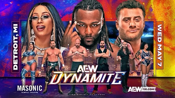 Cartelera AEW Dynamite 7 de mayo 2025 En Vivo