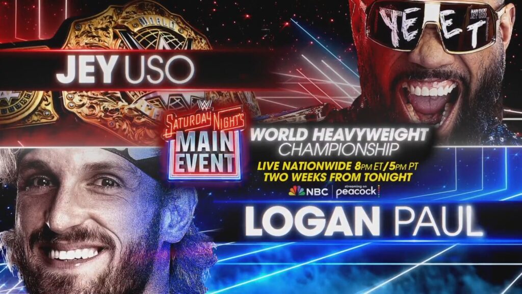 Cartelera WWE Saturday Night’s Main Event 24 de mayo 2025 En Vivo