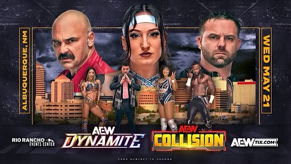 Cartelera AEW Dynamite 21 de mayo de 2025 En Vivo