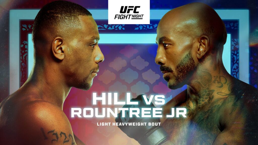 UFC Fight Night: Hill vs. Rountree Jr. – Cartelera y Horarios En Vivo