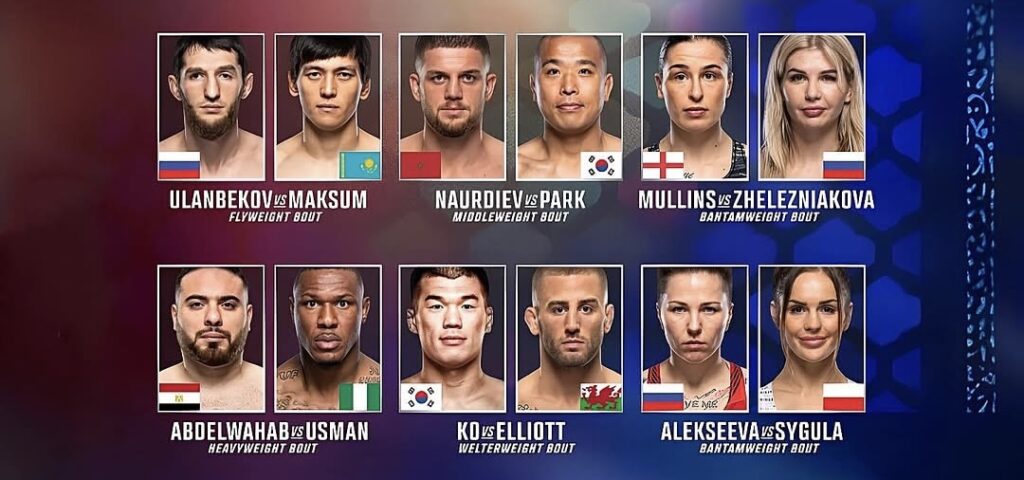 UFC Fight Night: Hill vs. Rountree Jr. – Cartelera y Horarios En Vivo