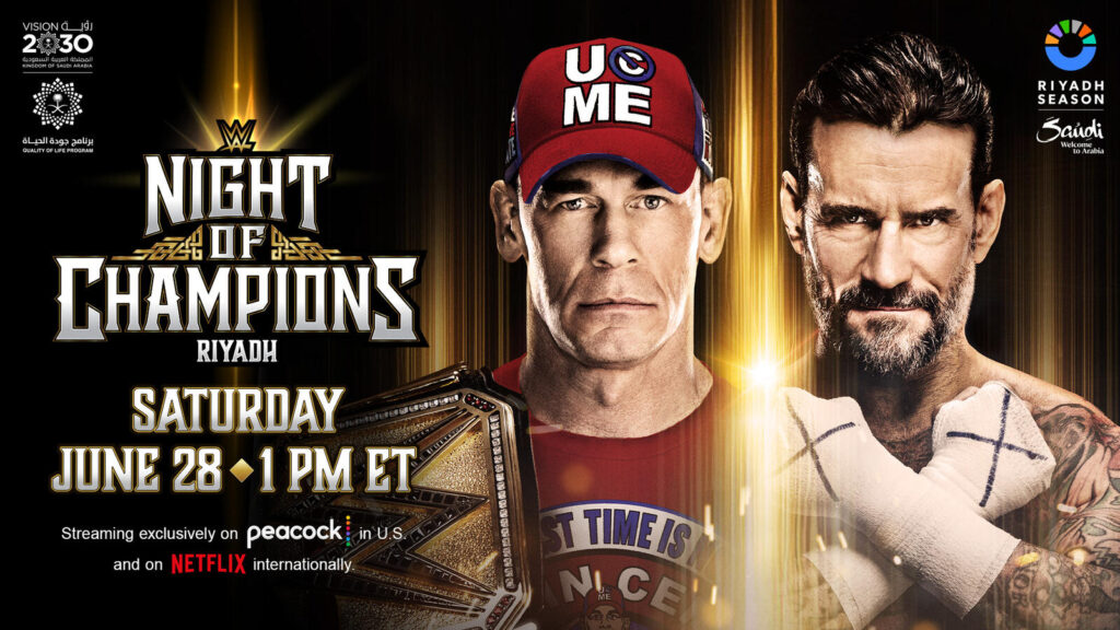 Cartelera WWE Night of Champions 2025 En Vivo