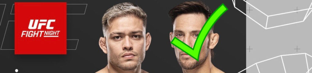 Predicciones UFC Fight Night Taira vs. Park