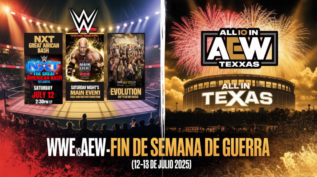 WWE cambia sus planes para un PLE por AEW All In Texas 2025