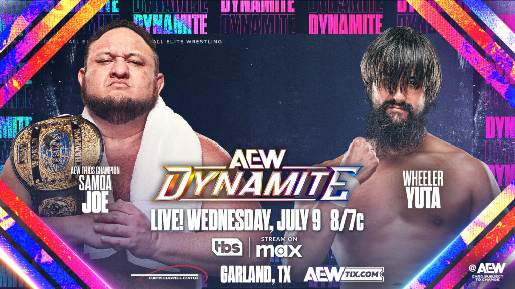 Cartelera AEW Dynamite del 9 de julio 2025 En Vivo