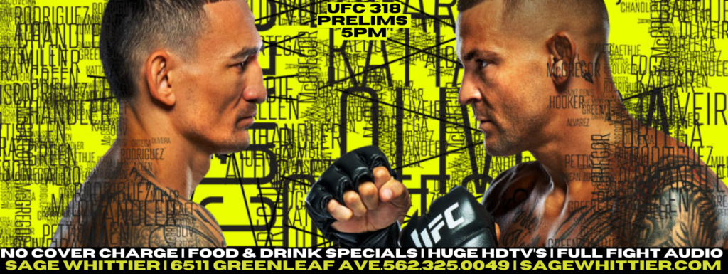 UFC 318: Holloway vs. Poirier 3 – Cartelera y Horarios En Vivo