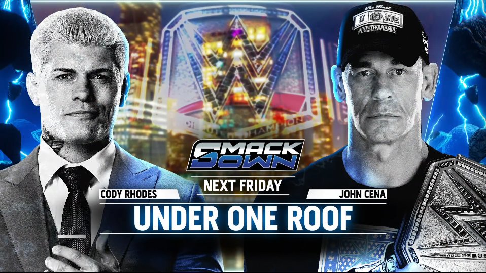 John Cena y Cody Rhodes en WWE SmackDown