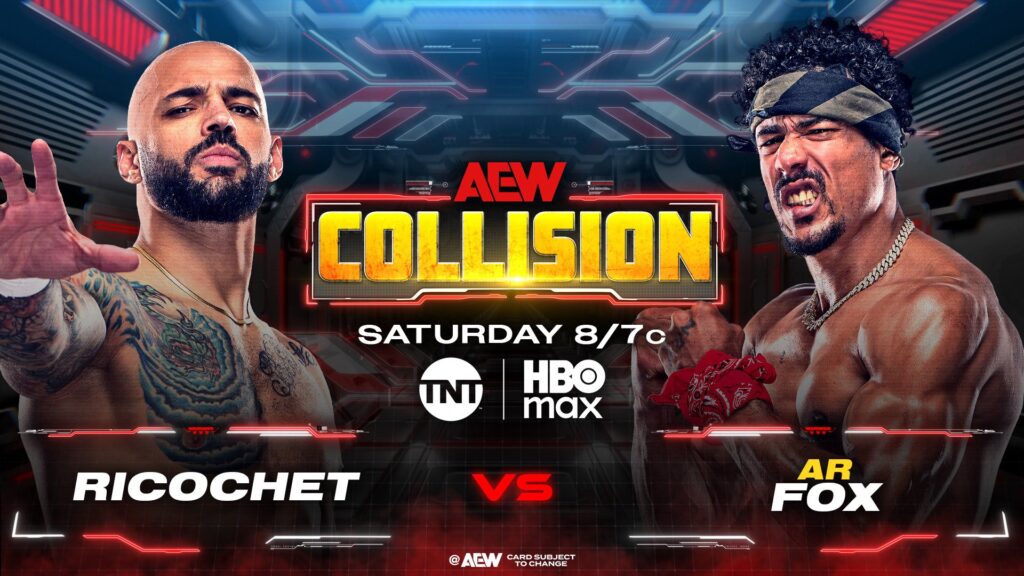 Cartelera AEW Collision 19 de julio 2025 En Vivo