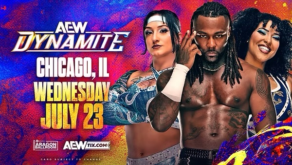 Cartelera AEW Dynamite del 23 de julio 2025 En Vivo