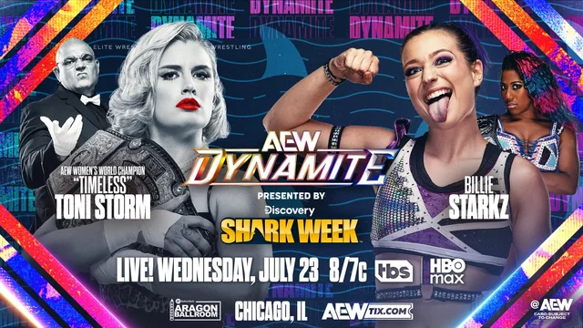 Cartelera AEW Dynamite del 23 de julio 2025 En Vivo