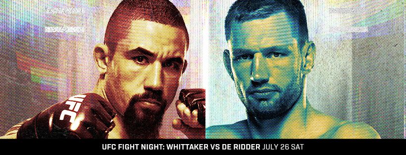 UFC Fight Night: Whittaker vs. De Ridder – Cartelera y Horarios En Vivo