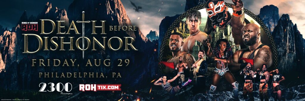 Cartelera ROH Death Before Dishonor 2025 En Vivo