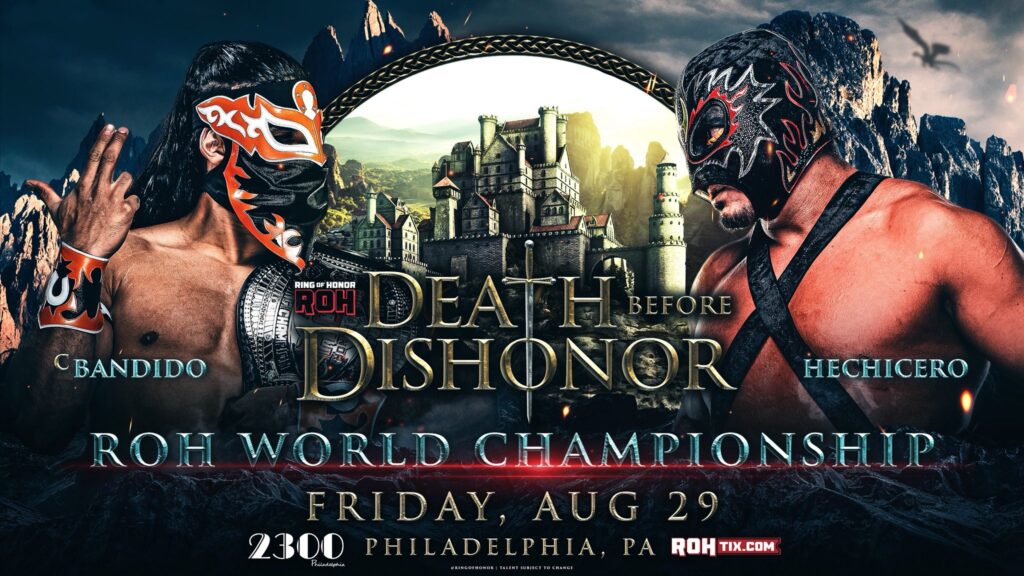 Cartelera ROH Death Before Dishonor 2025 En Vivo