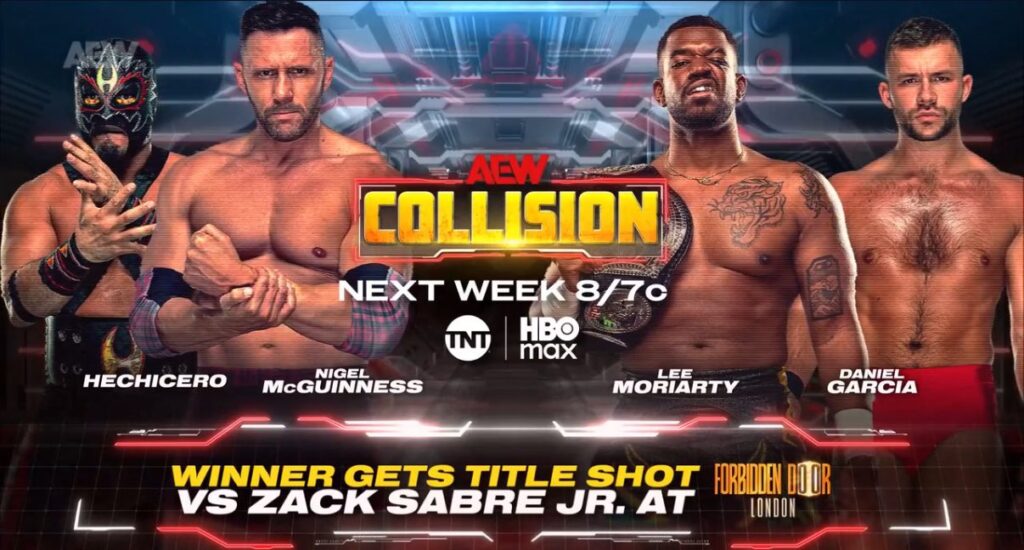 Cartelera AEW Collision 16 de agosto 2025 En Vivo