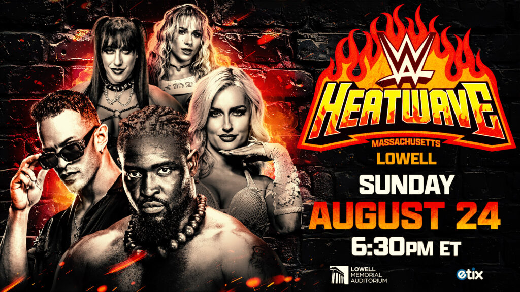 Cartelera WWE NXT Heatwave 24 de agosto 2025 En Vivo