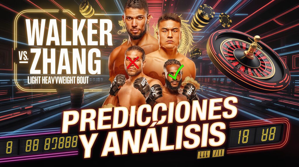 Predicciones y Análisis UFC Fight Night: Walker vs. Zhang
