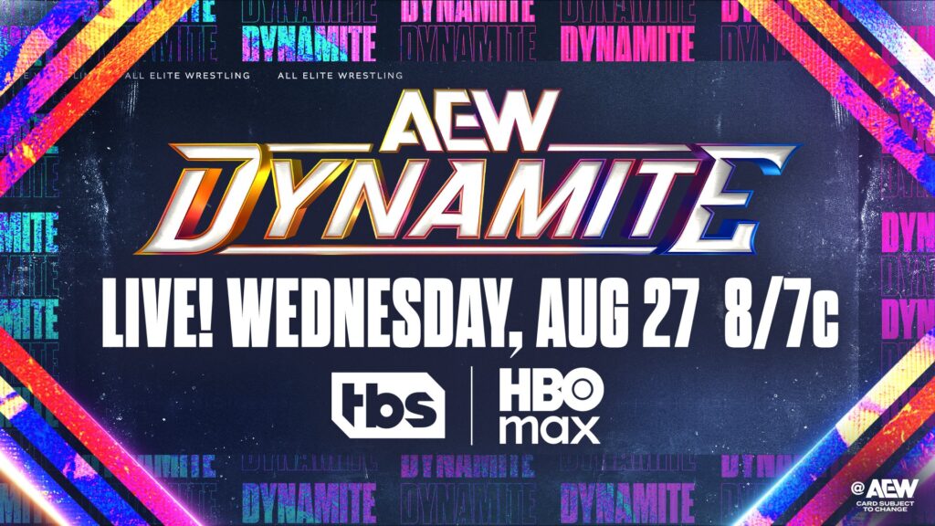 Cartelera AEW Dynamite 27 de agosto 2025 En Vivo