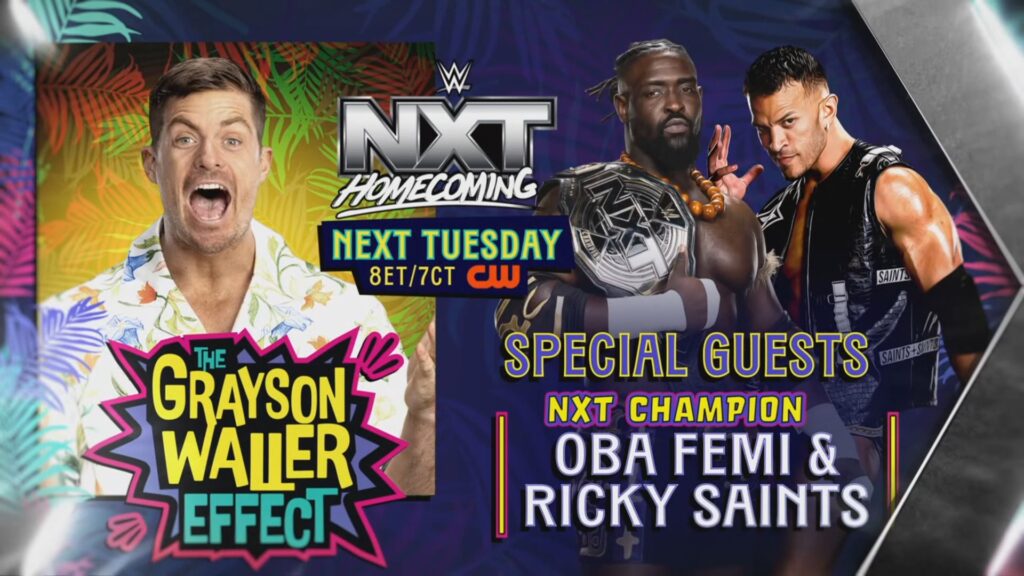 Cartelera WWE NXT Homecoming 16 De Septiembre 2025 En Vivo