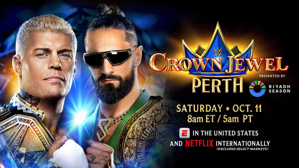 WWE Crown Jewel 2025: Cartelera y Horarios en Vivo
