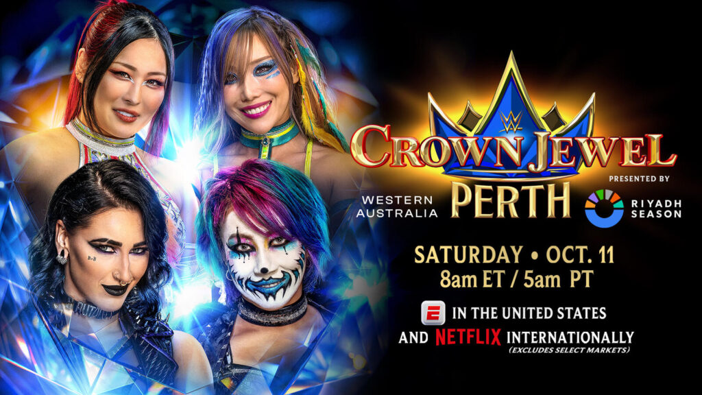 WWE Crown Jewel 2025: Cartelera y Horarios en Vivo