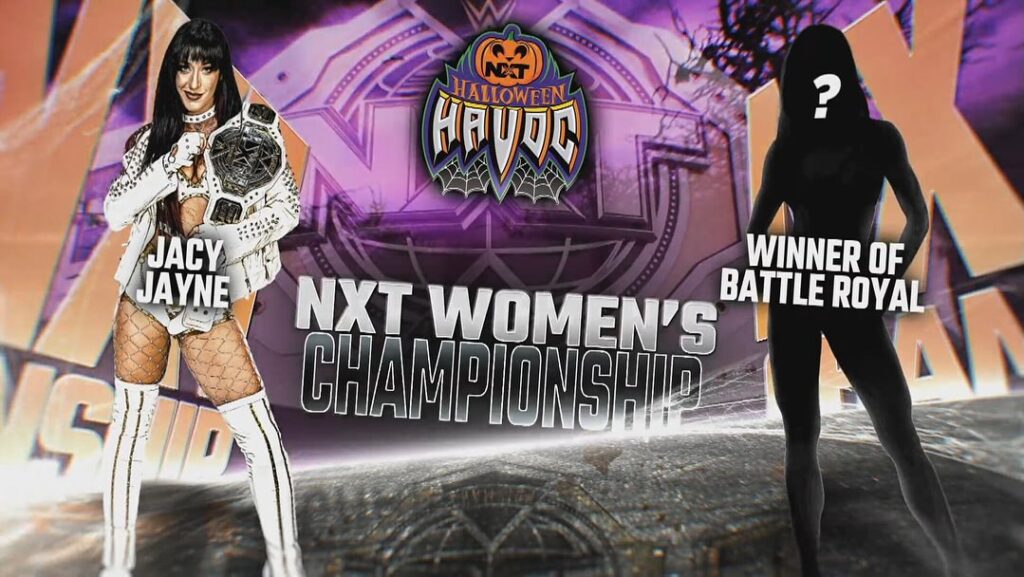 Cartelera WWE NXT Halloween Havoc 25 de octubre 2025 En Vivo