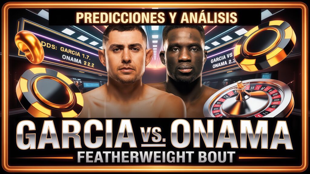 Predicciones y Análisis UFC Fight Night: Garcia vs. Onama